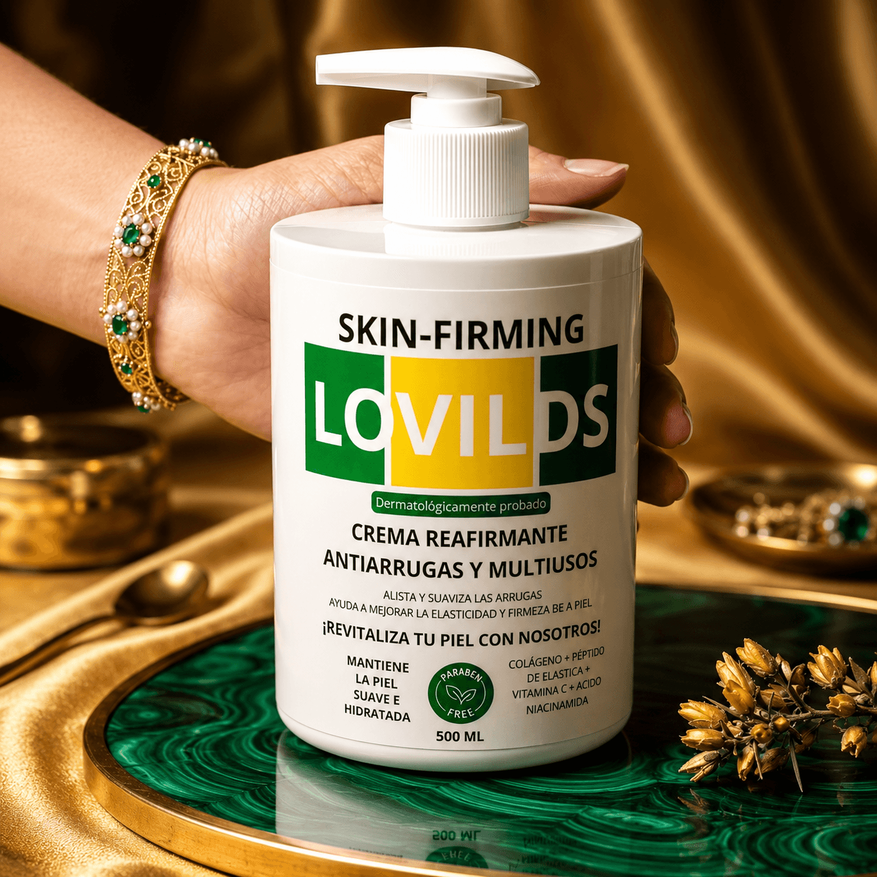 CREMA REAFIRMANTE LOVILDS 500ML