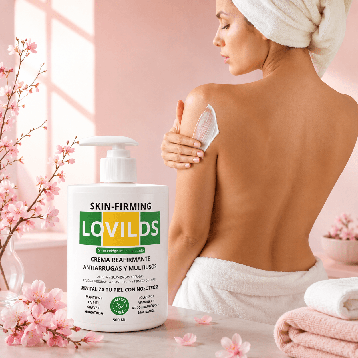 CREMA REAFIRMANTE LOVILDS 500ML