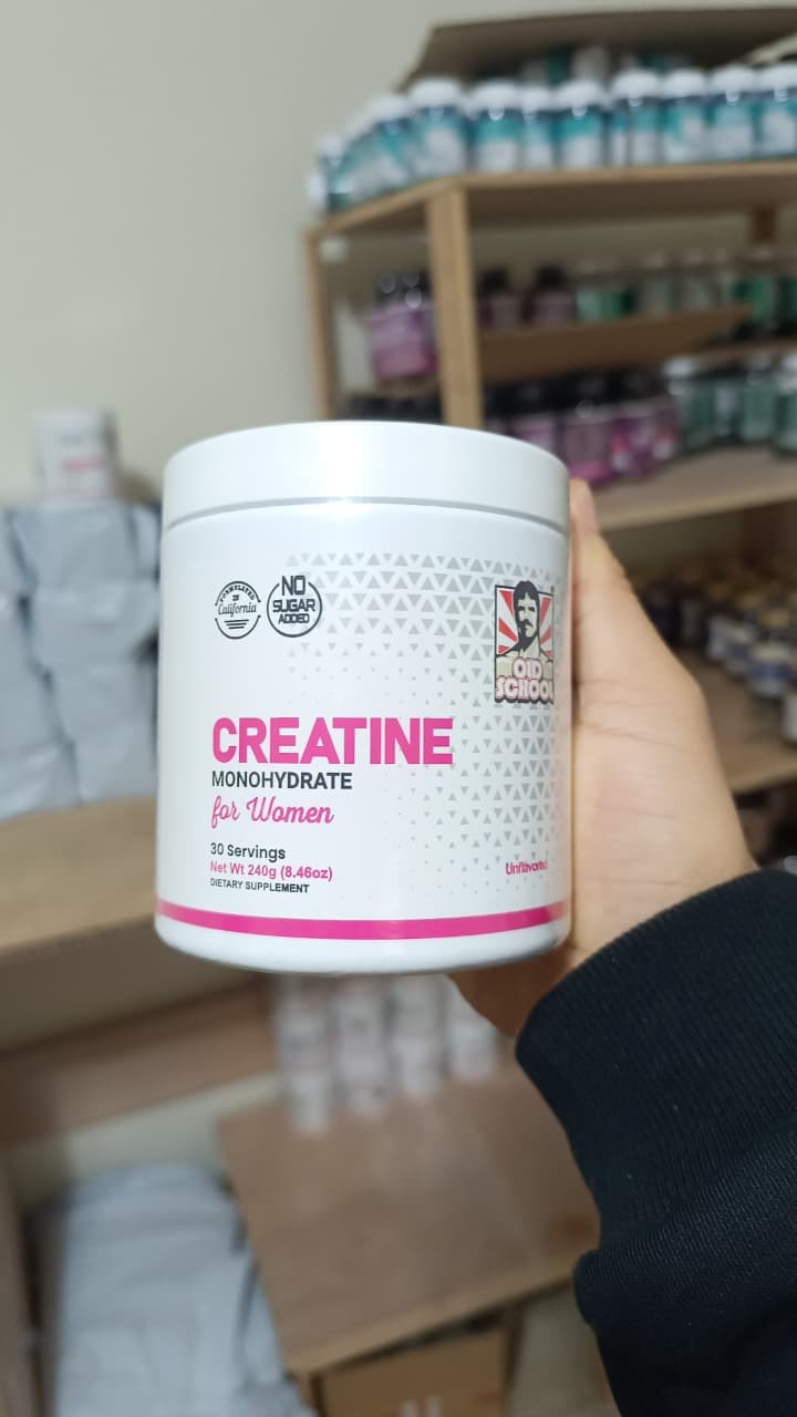 Creatina Monohidratada Old School · For Women 240 g