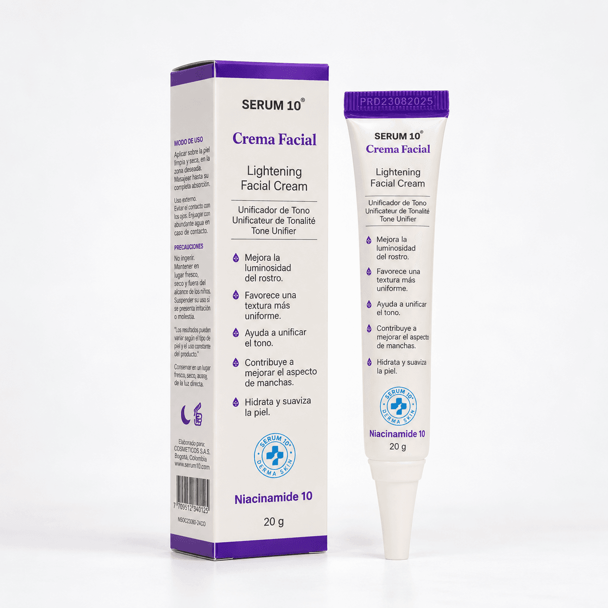 851163-CREMA ACLARANTE DE NIACINAMIDA
