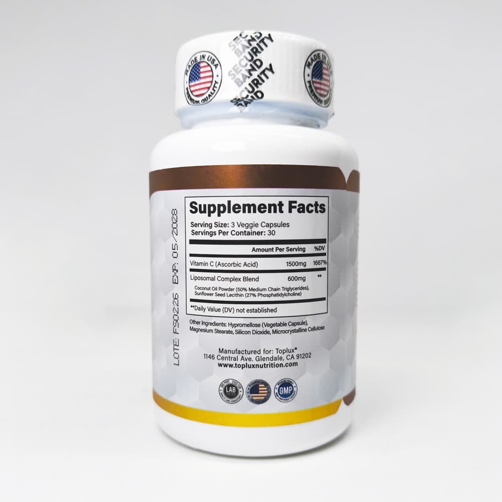 VITAMINA C LIPOSOMAL - 90 Cápsulas