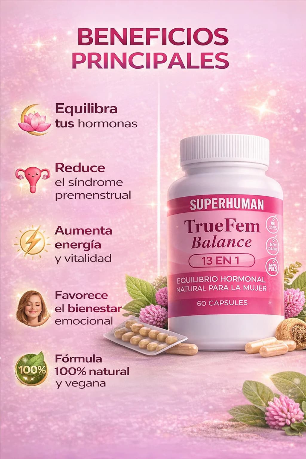 TRUE FEM X 60 CAPSULAS
