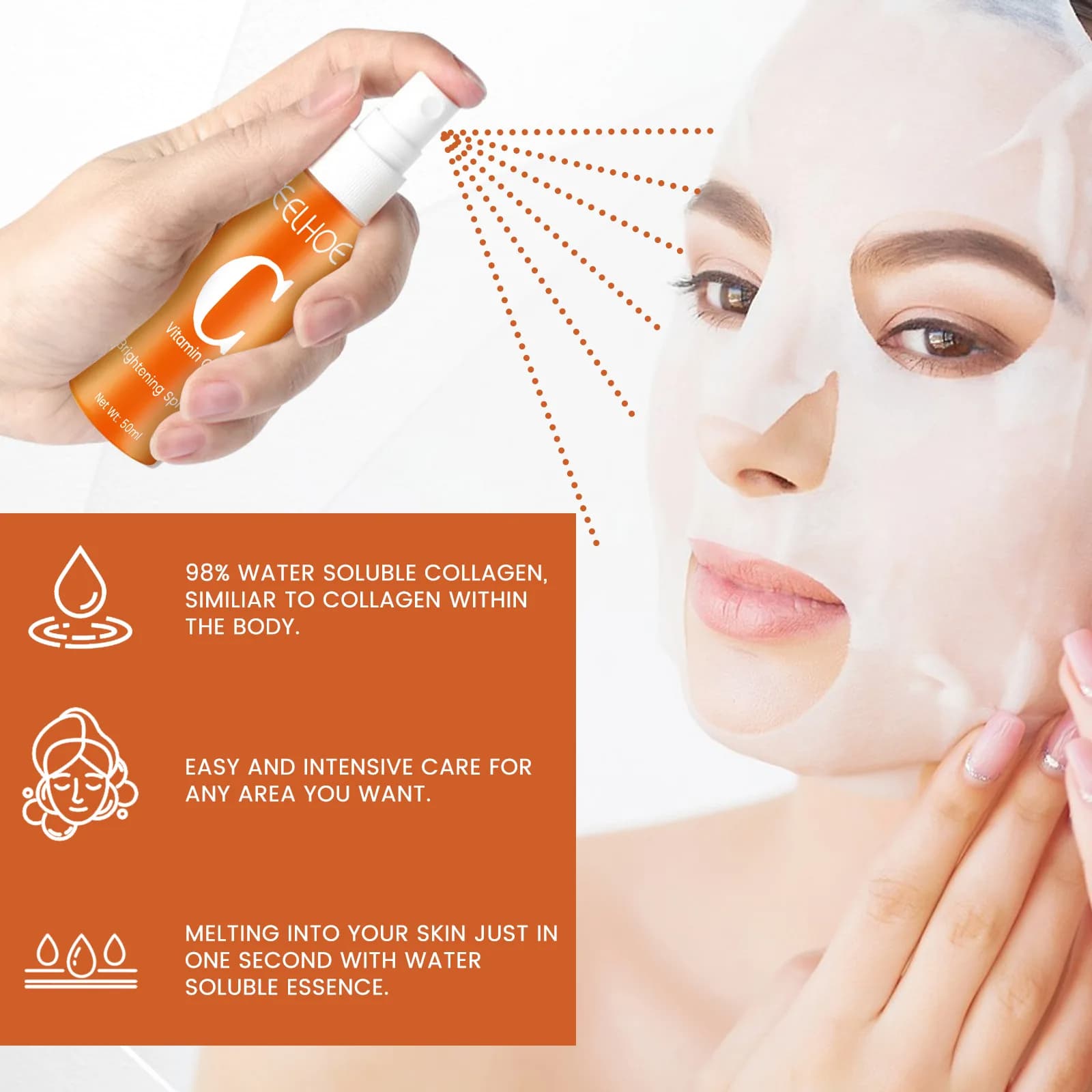 Colageno Mascarilla Vitamina C Concentra
