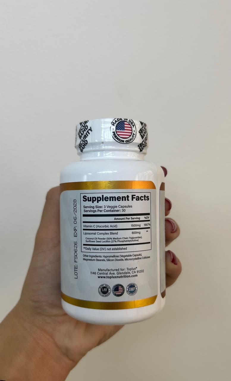 VITAMINA C LIPOSOMAL TOPLUX