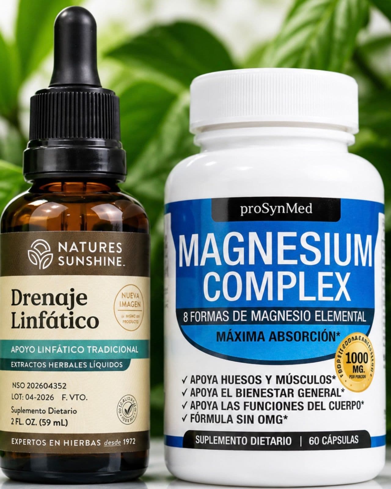 DRENAJE LINFATICO + MAGNESIO COMPLEX