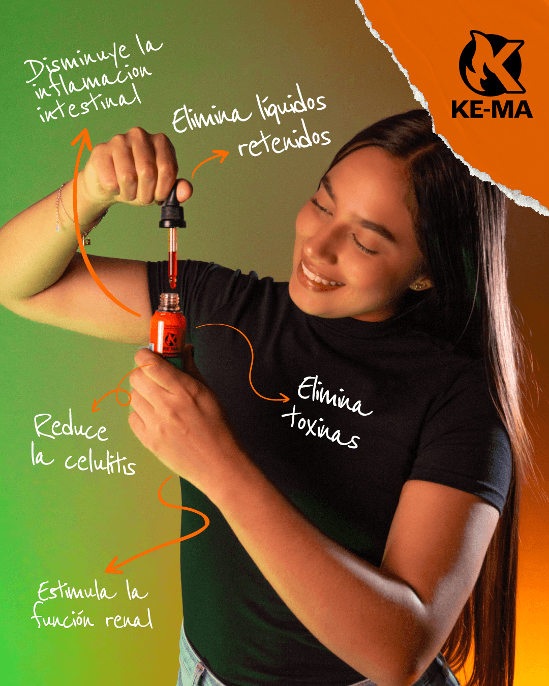 COMBO KE-MA (CAPSULAS + DRENADOR)