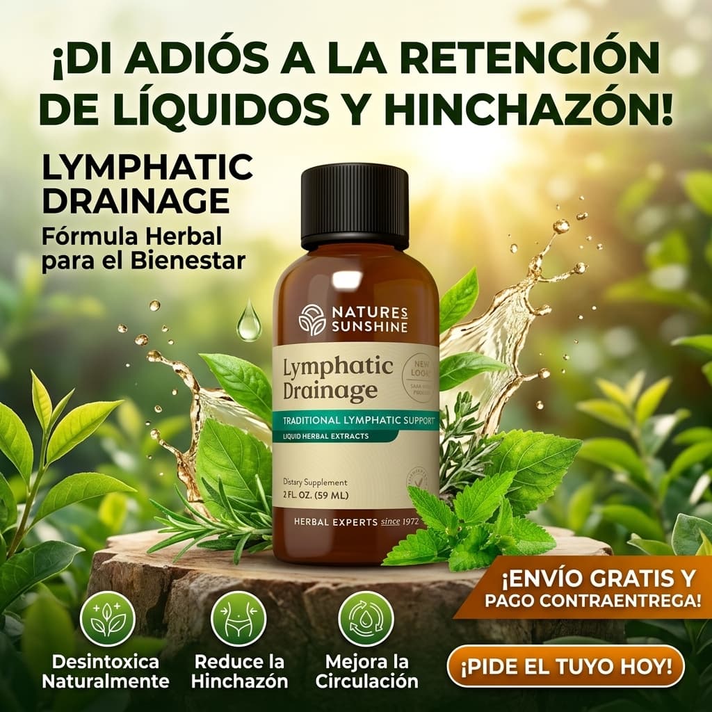 Nature sunshine drenaje linfatico Lymph