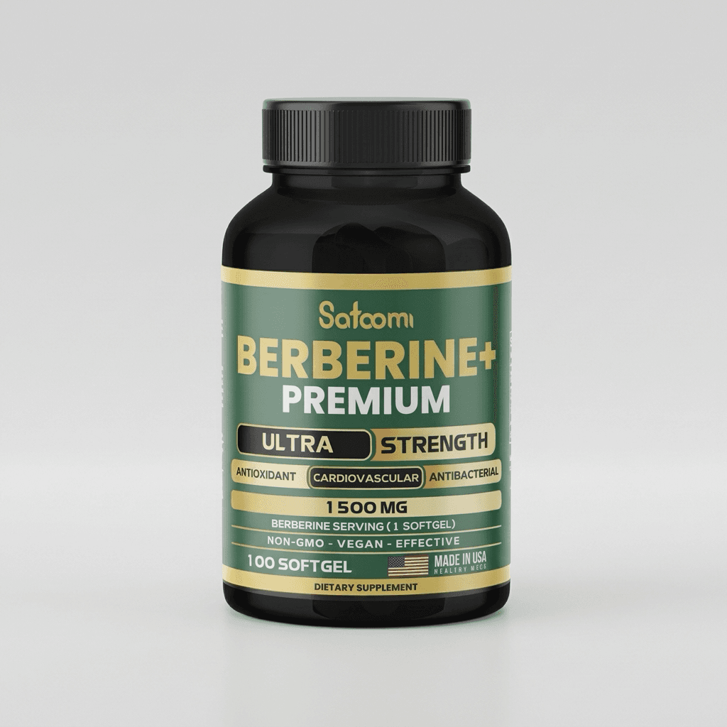 Satoomi Berberina+ · 100 cápsulas de 1.500 mg
