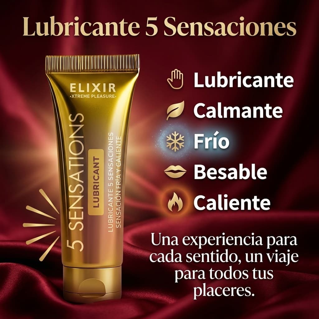 Lubricante Intimo 5sensaciones LUB092