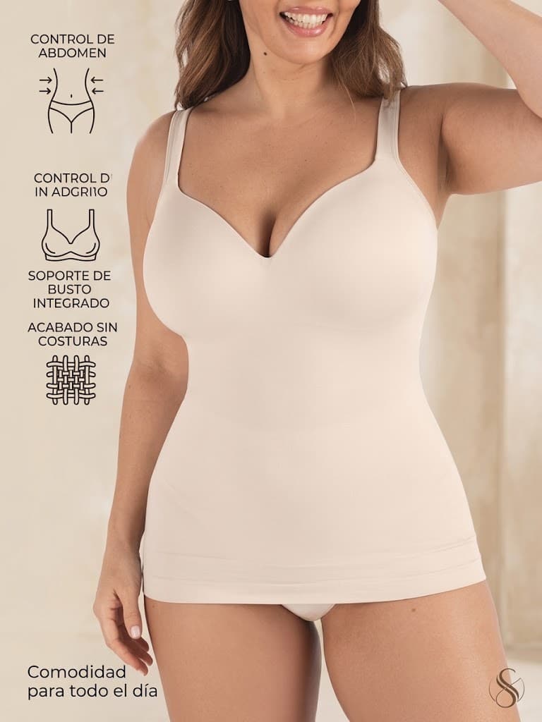 BLUSA MOLDEADORA Y DE COMPRESION