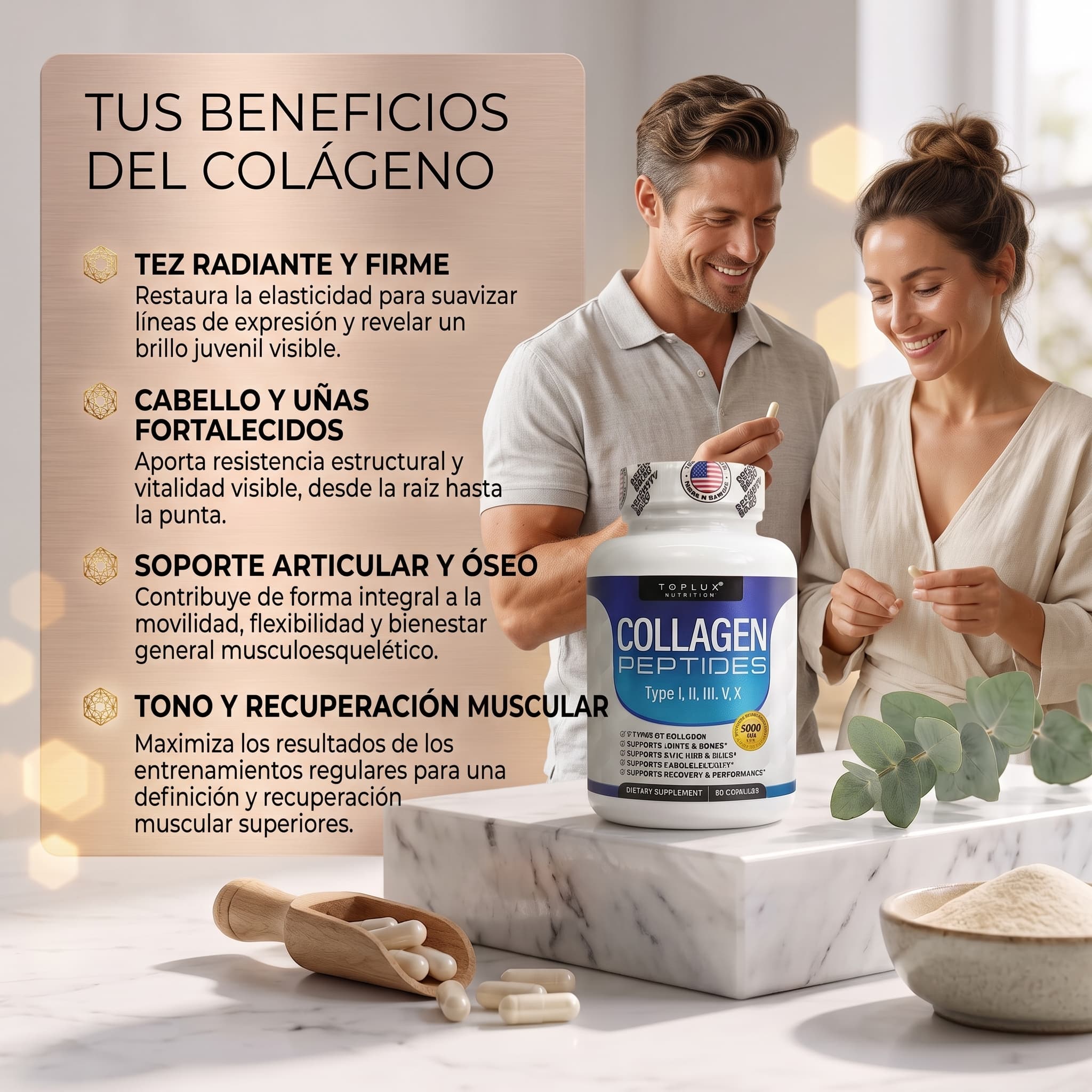 Colageno Peptides | 90 Cápsulas
