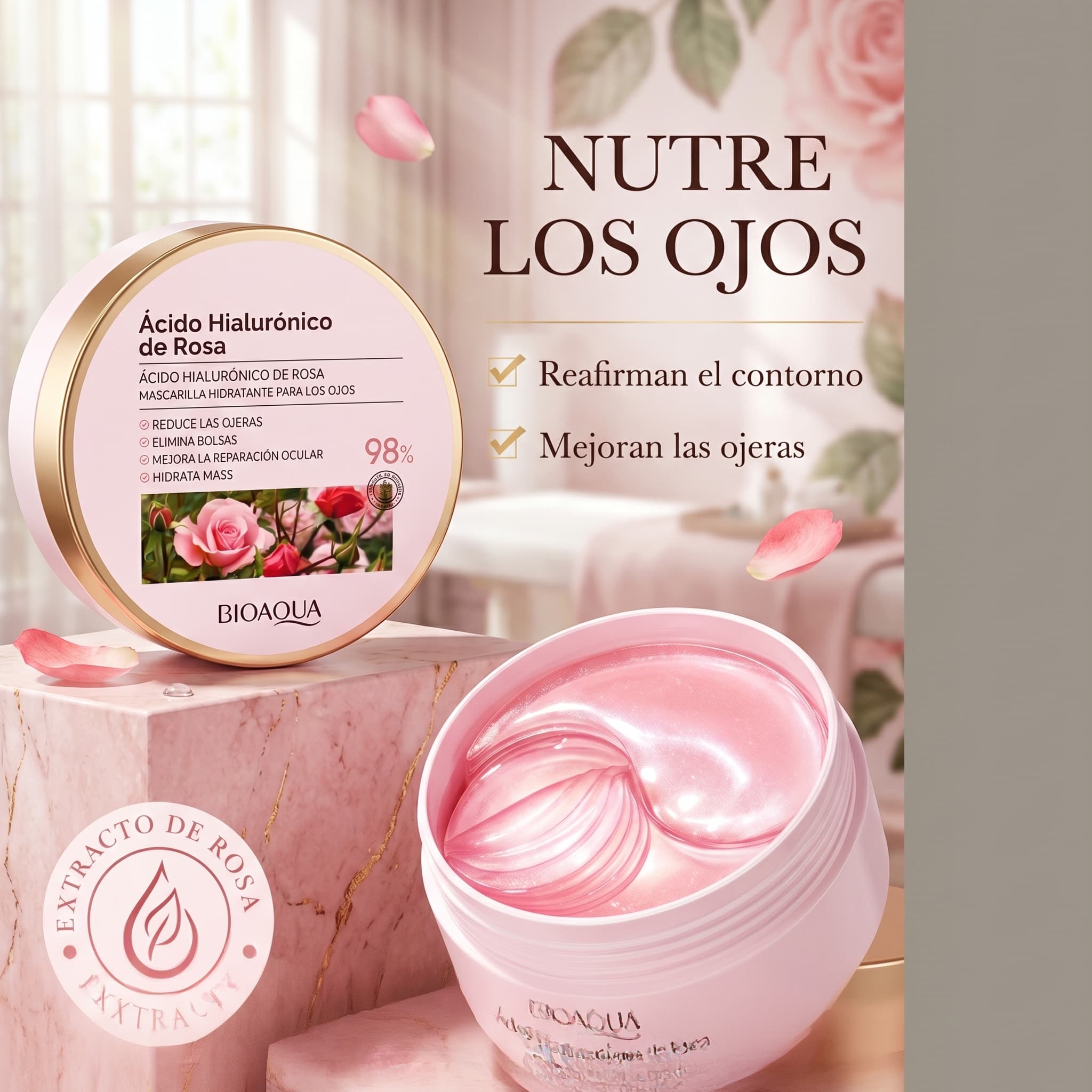 PARCHES DE COLAGENO ROSAS