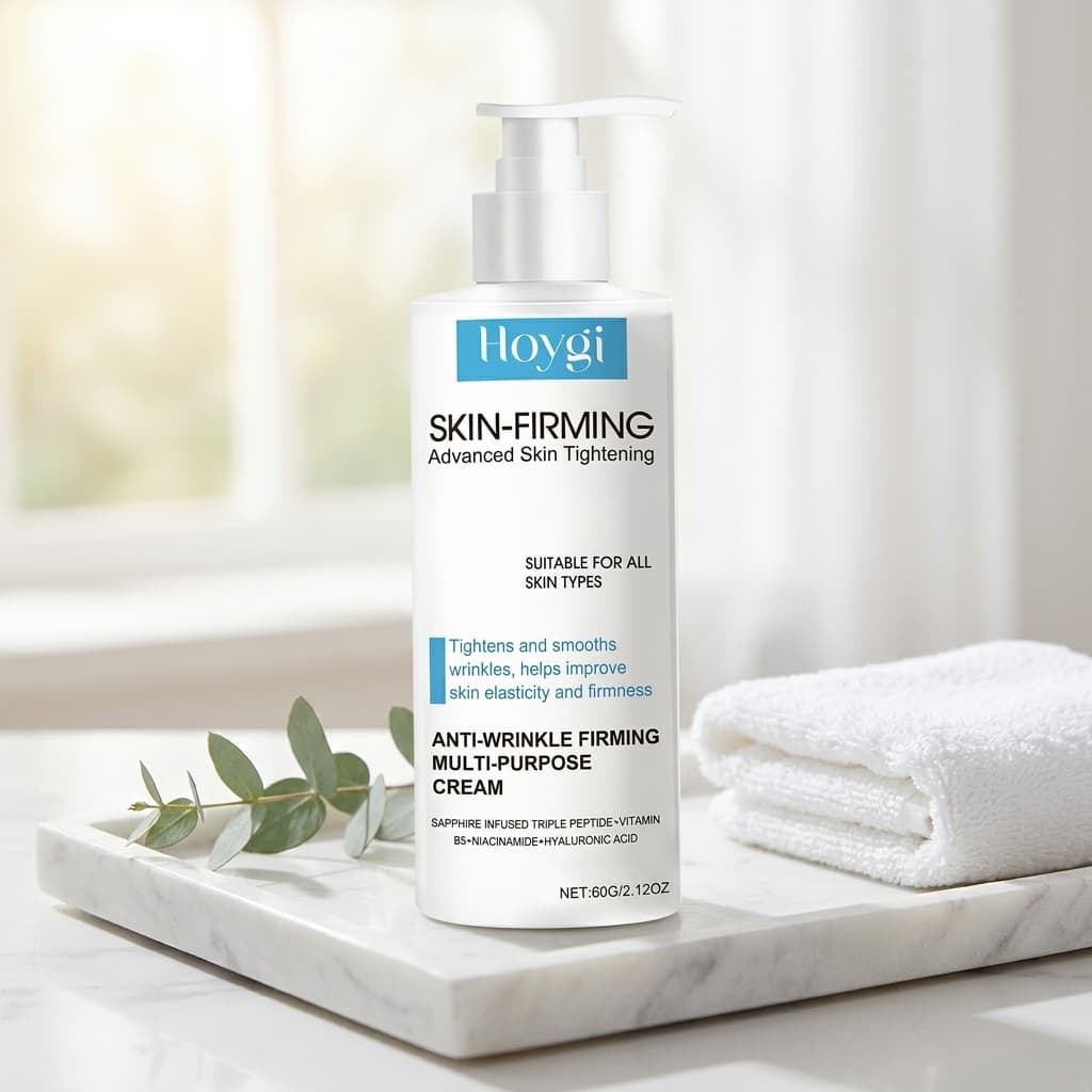 Crema Hoygi Skin-Firming · péptidos, niacinamida y ácido hialurónico · 60 g