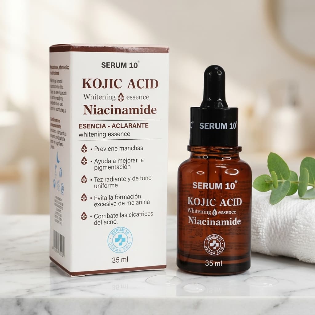 Serum 10 Ácido Kójico y Niacinamida · suero facial 35 ml