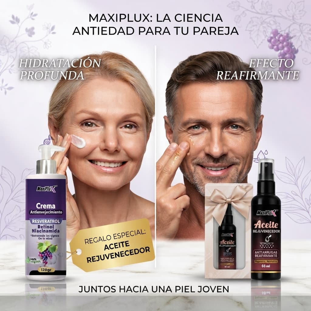 ✨ CREMA DE RESVERATROL + 🎁 OBSEQUIO ✨