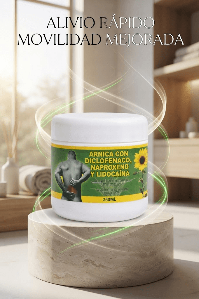 CREMA ARNICA CON DICLOFENACO,NAPROXENO