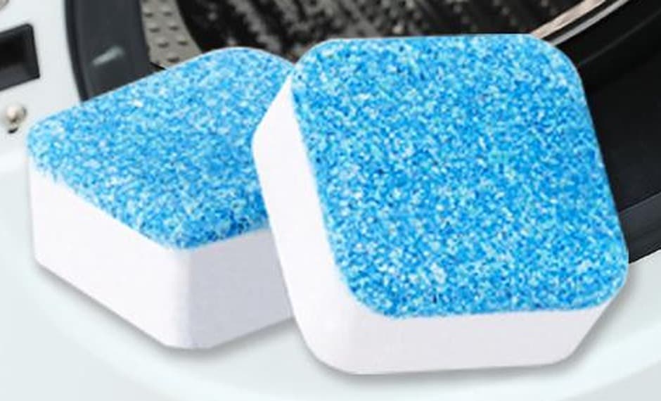 Pastillas efervescentes para limpiar la lavadora · caja x12