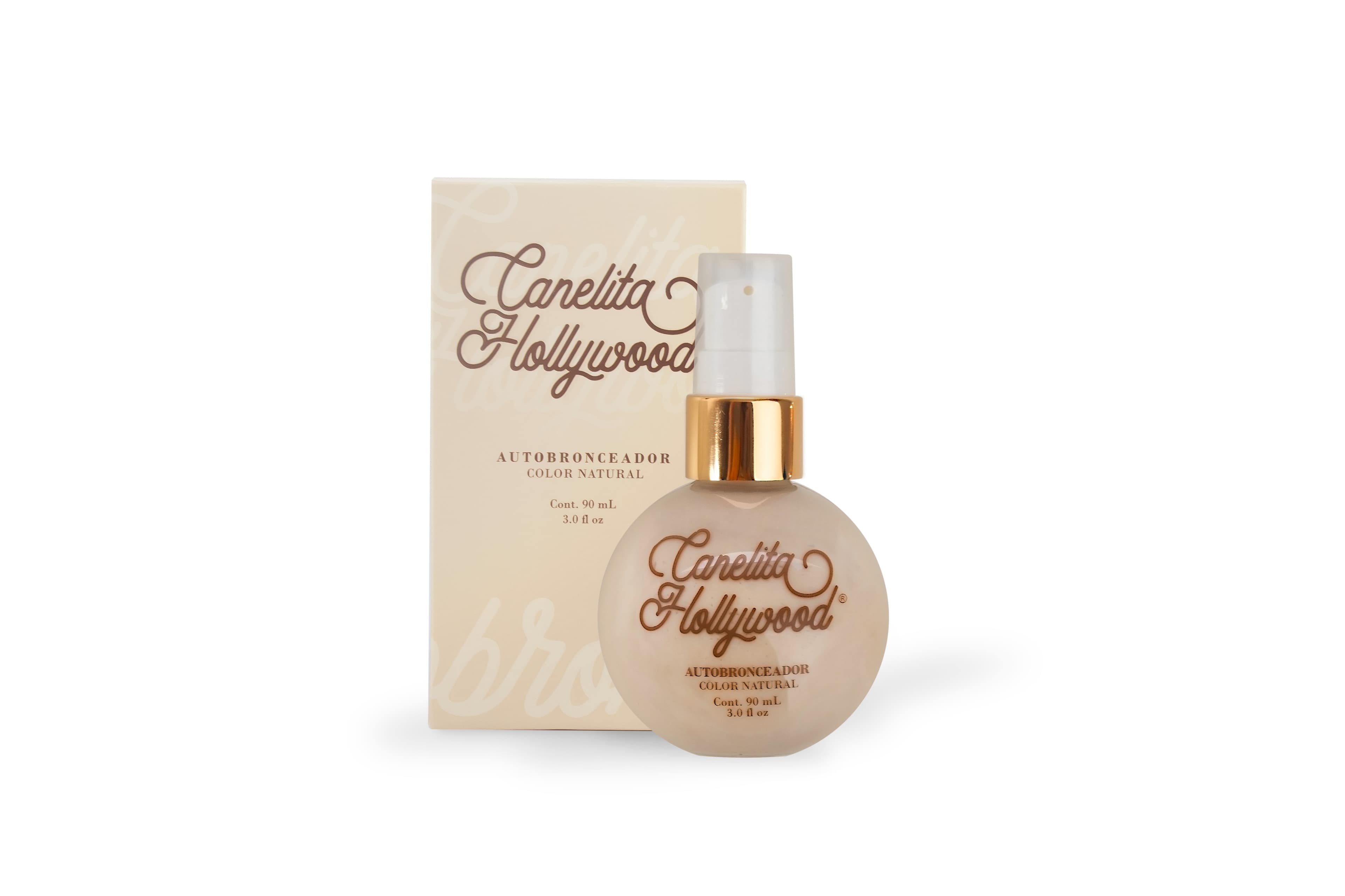 Autobronceador Canelita Hollywood 90 mL · Natural o Intenso