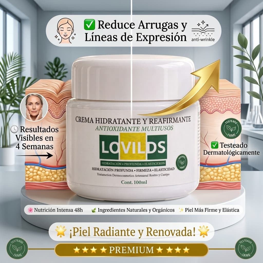 Crema Reafirmante Antiarrugas 100ml