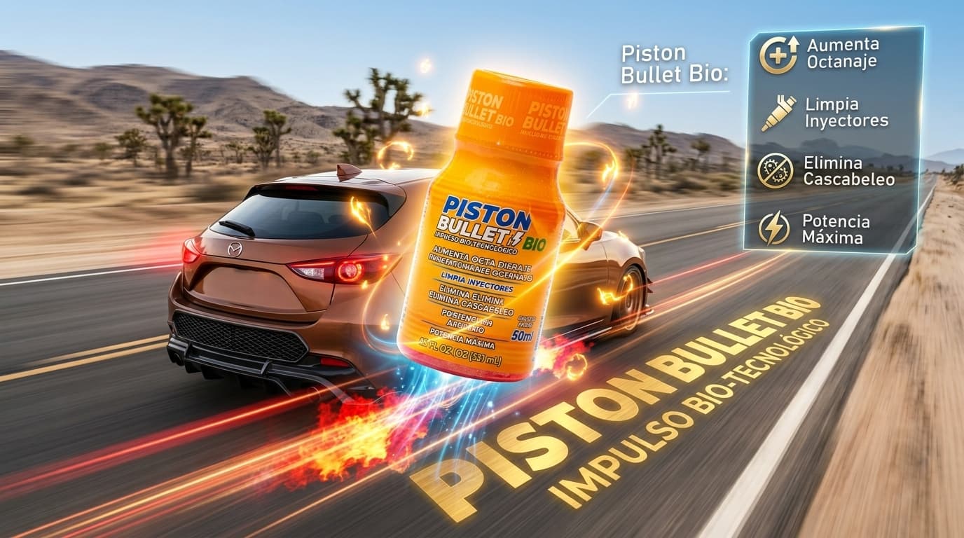 🚀 Aditivo Piston Bullet Bio – Potenciador y Limpiador de Sistema de Combustible ⛽🔥